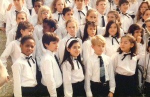 I'm the girl behind the girl in the white headband.  Cecily is NW from me.  