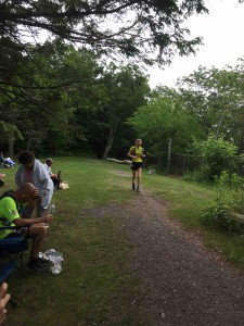 Coming into the Escarpment finish area, I recalled this as an awfully nice place to curl up with a blanket and not run anymore