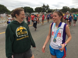 cecily have been running races together since high school!