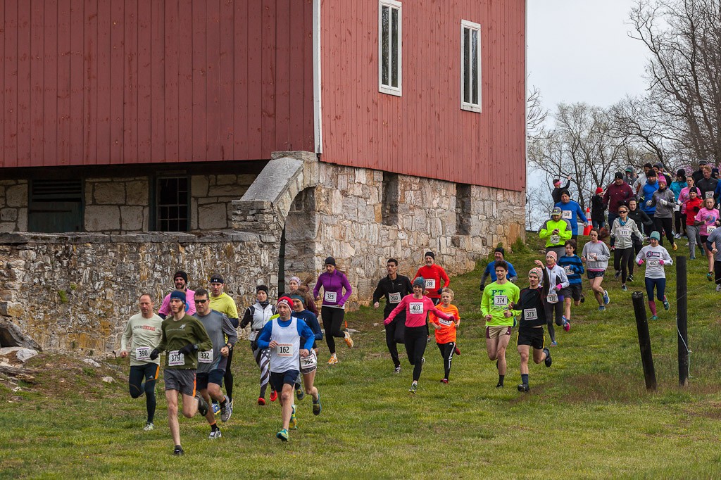 Race for the Birds has all the elements of a great trail race: beautiful course, great people, informal/low cost/easy logistics, fantastic cause (Potomac Audubon Society)
