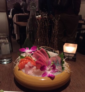 Sashimi plate at Suski-Ko