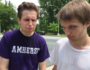 Amherst interns try their best 'game face'